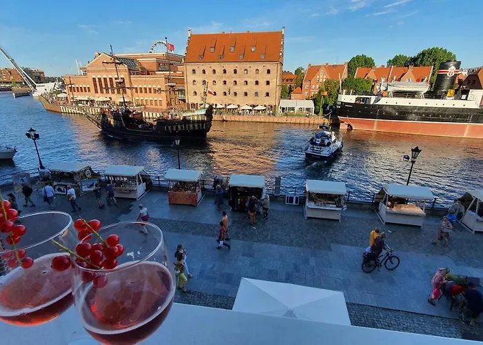 Magical River View By Downtown * Gdańsk