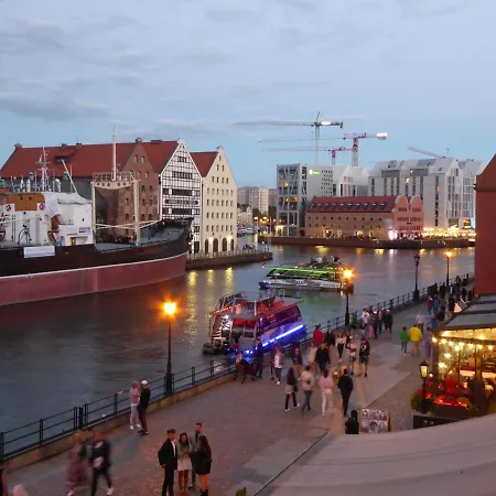 Magical River View By Downtown * Gdaňsk