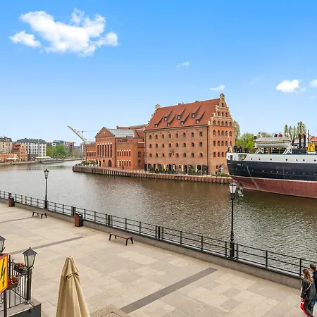 Apartment Magical River View By Downtown Gdansk