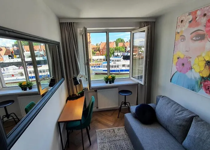 Apartman Magical River View By Downtown Gdańsk