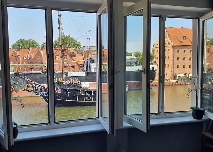 Magical River View By Downtown * Gdańsk